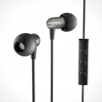 Nocs NS800 stainless earphones with remote and mic