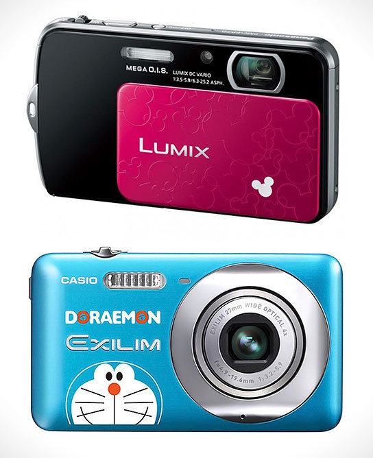 Panasonic LUMIX and Casio EXILIM 544x668px