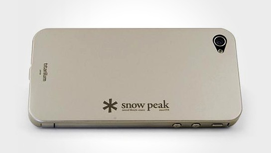 Snow Peak Titanium iPhone 4 Case 544x308px