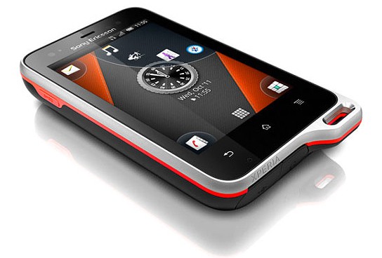 Sony Ericsson Xperia active 544x368px