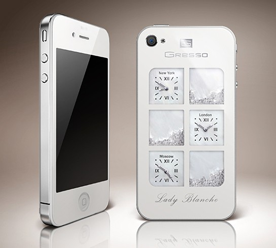 Gresso iPhone 4 Lady Blanche 544x488px