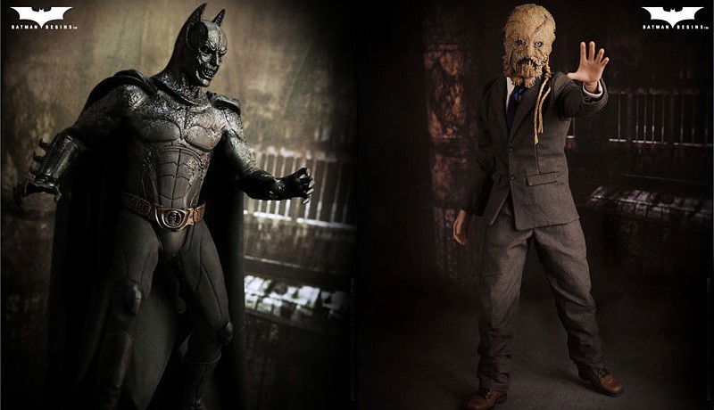 Sideshow Collectibles Demon Batman and Scarecrow Figures - SHOUTS