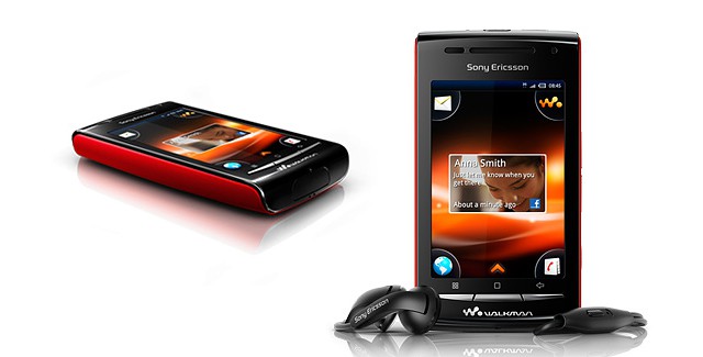 Sony Ericsson W8 Walkman Phone - Red 640x325px