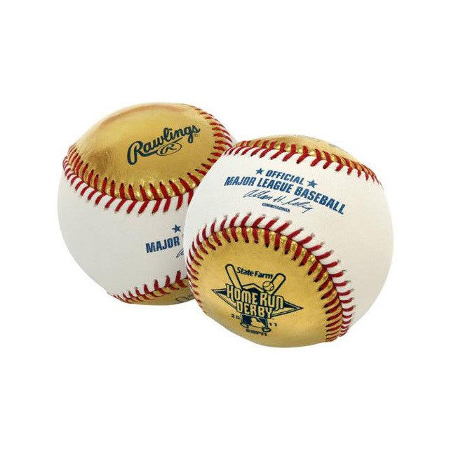 The 24-Karat Gold Leather Official Major League Baseball 640x640px