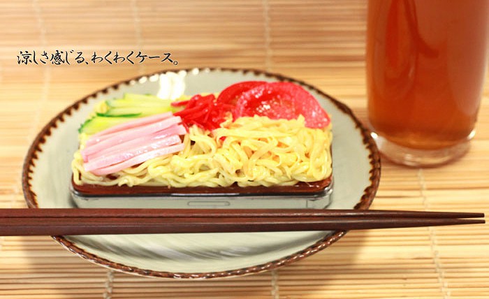 iMeshi Food Cases for iPhone 4 - Hiyashi Chuka 700x428px