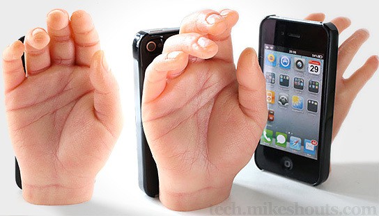 Dokkiri Hand Case for iPhone 4 544x311px
