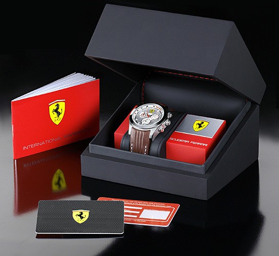 Ferrari Paddock Chronograph - Silver and Sport Classic 544x499px