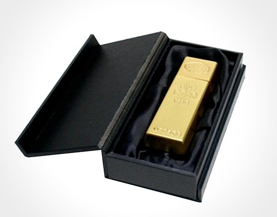 Gold Ingot USB Memory 544x428px
