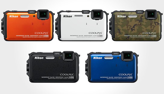 Nikon AW100 Digital Compact Camera 544x311px