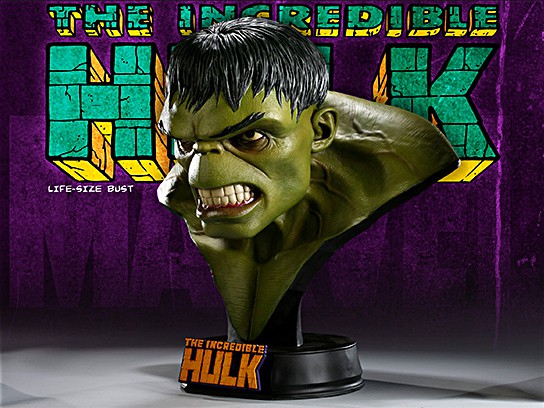 Sideshow Collectibles Hulk Life-size Bust 544x408px