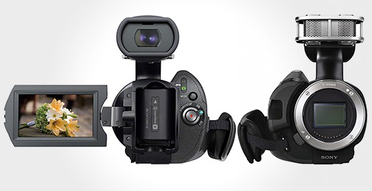 Sony Handycam NEX-VG20 Camcorder 544x280px