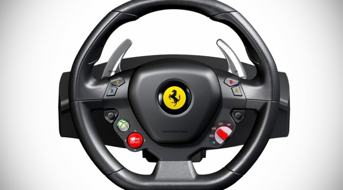 plotseling punch Paleis Thrustmaster Ferrari 458 Italia Steering wheel for Xbox 360 - SHOUTS