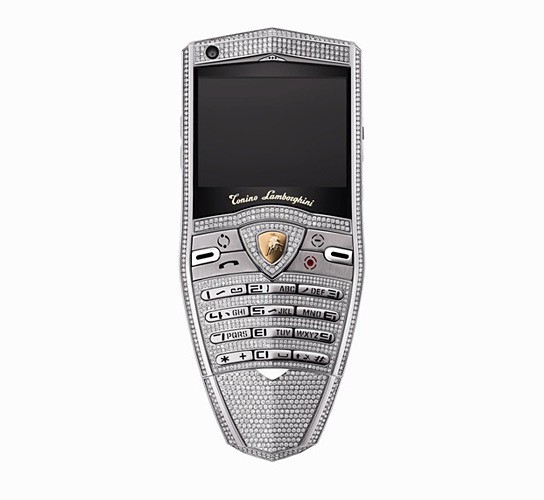 Tonino Lamborghini Spyder Supreme Diamond Cell Phone 544x500px