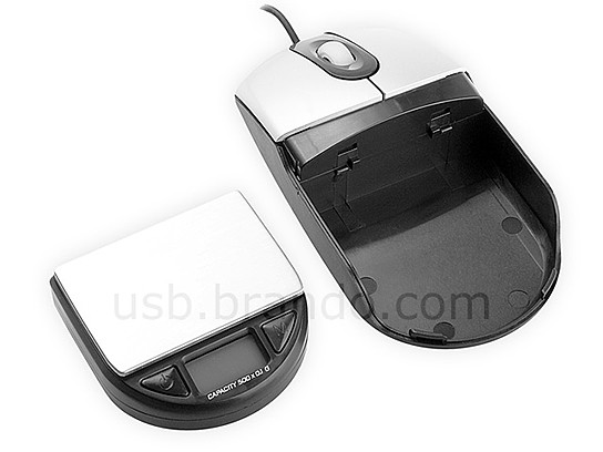 USB Optical Mouse with Pocket Digital Scale 544x408px