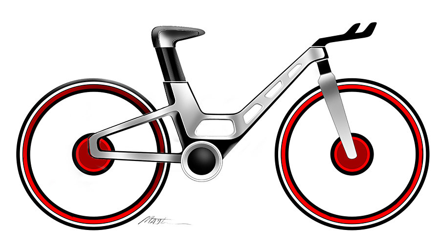 Ford E-Bike Concept Sketch 900x515px