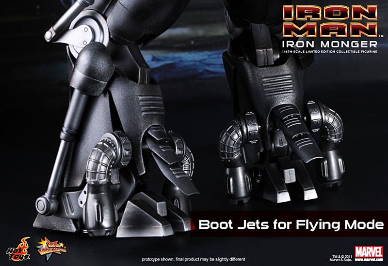 ✦ IRON MONGER 1: 6 FIGURE HOT TOYs 18