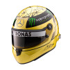 Michael Schumacher 20th Anniversary Gold-Plated Helmet 900x900px