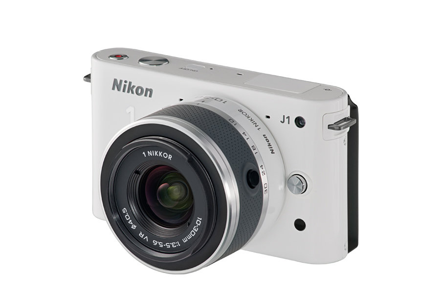 Nikon 1 J1 Digital Camera - Left 900x600px