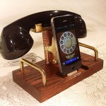custom iDevice dock rekindles your love for retro phone