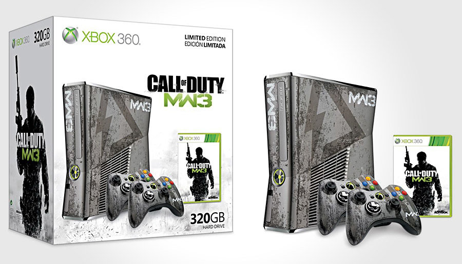 Xbox 360 limited edition Call of Duty - Modern Warfare 3 Bundle 900x515px