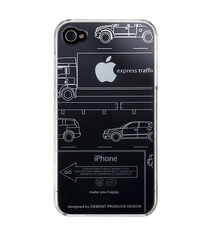 iTattoo Snap Case for iPhone 4 - 'Highway' 720x800px