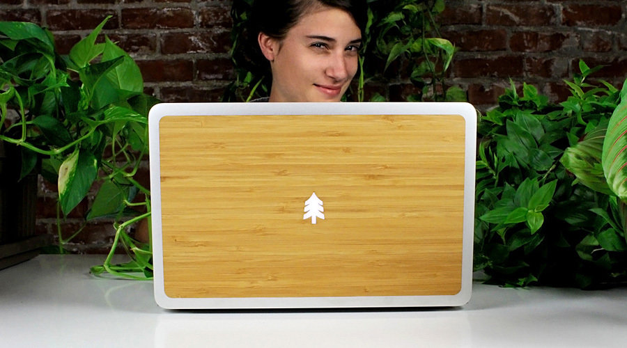 Grove Bamboo Backs for MacBooks with Tree#2 icon 900x500px