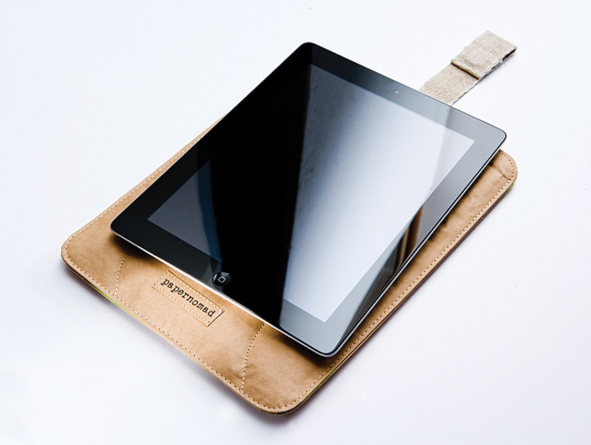Papernomad iPad Sleeve 850x640px