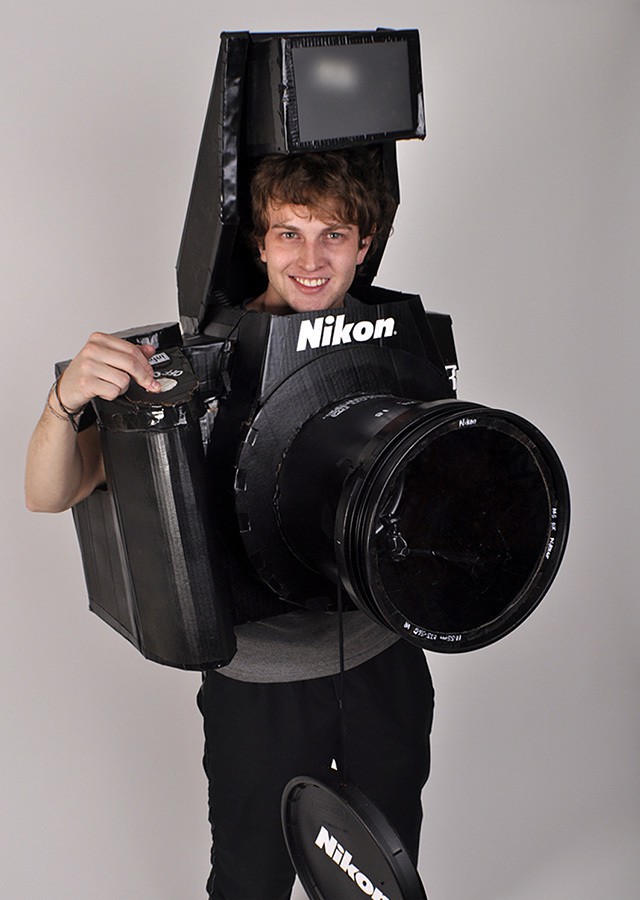 FULLY FUNCTIONAL Camera Costume 640x900px