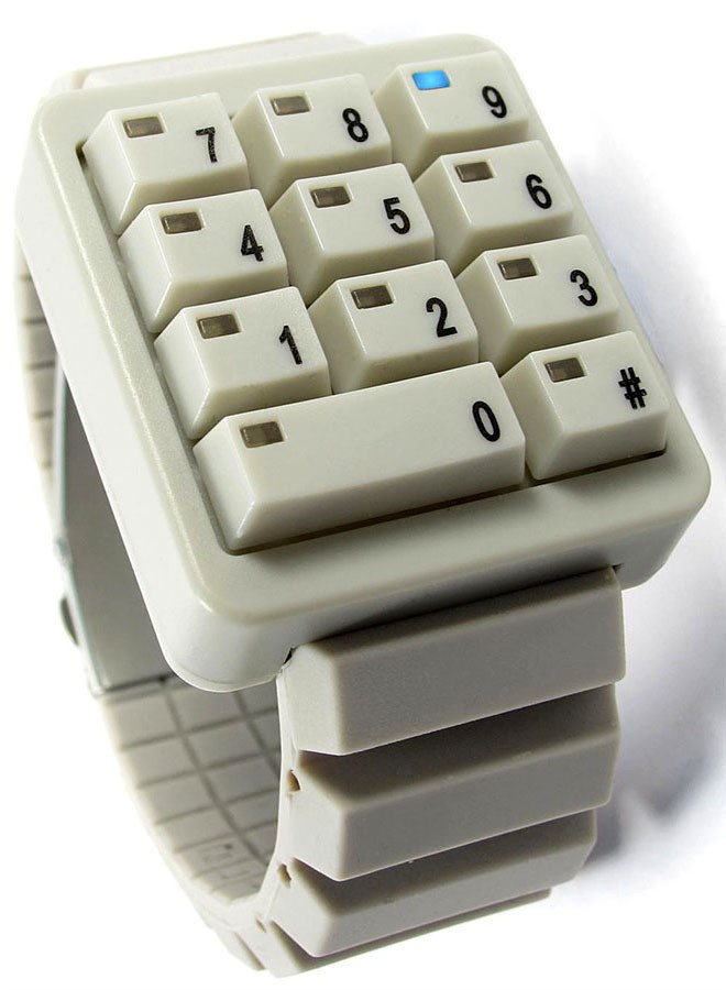 Click Keypad Watch