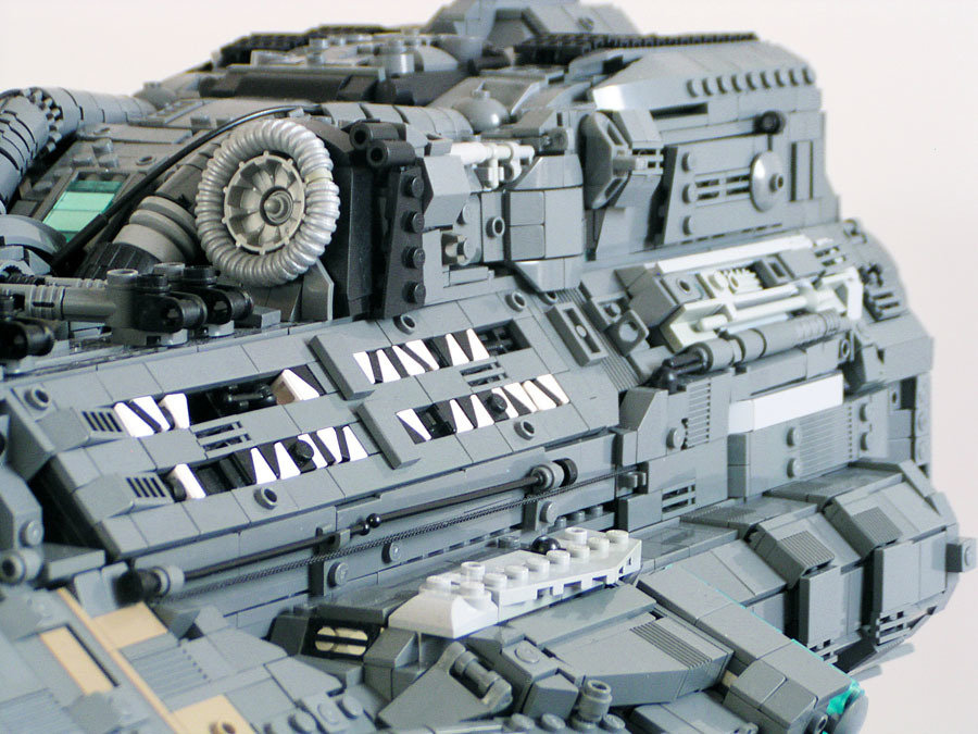 Custom LEGO StarCraft II Hyperion Battlecruiser