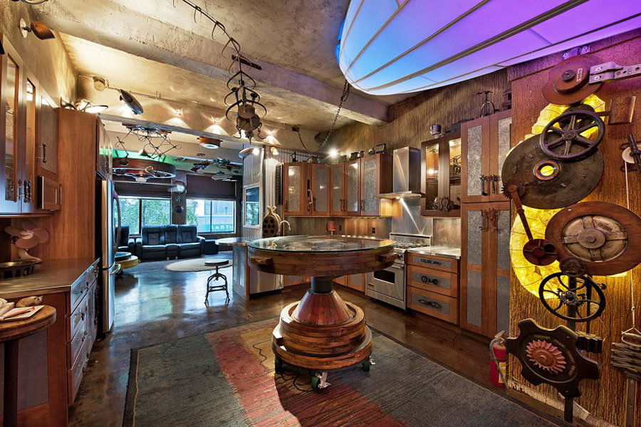 Chelsea Steampunk-inspired Apartment