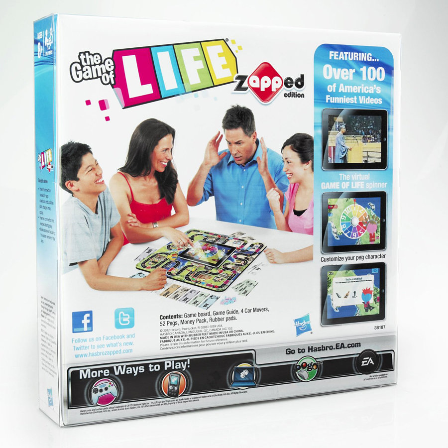 NEW The Game of Life Zapped Edition 2012 - Works With Your iPad Download App  8+