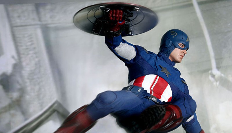 Captain America Sixth Scale Figure - Captain America Sixth Scale Figure -