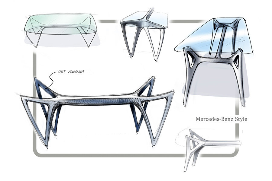 Mercedes-Benz Style Furniture Collection
