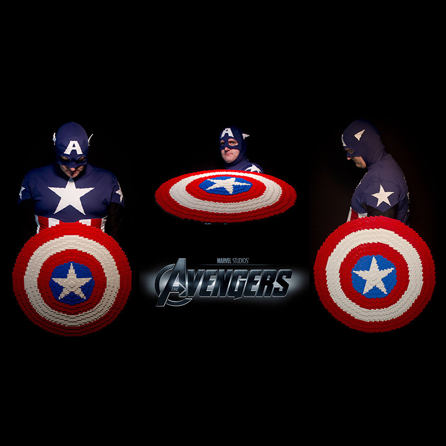Custom LEGO The Avengers' Props