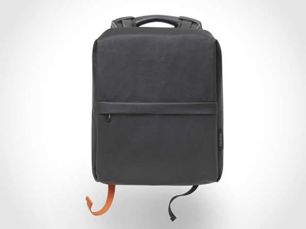 Cote&Ciel Flat Backpack Coated Techno Canvas - MIKESHOUTS