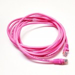 Pink Ethernet Cable