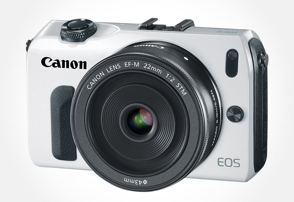 Canon EOS-M Digital Camera - White