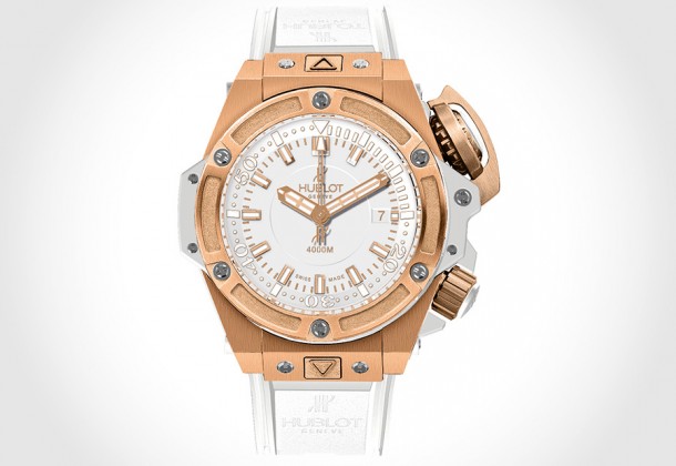 Hublot Oceanographic 4000 King Gold White