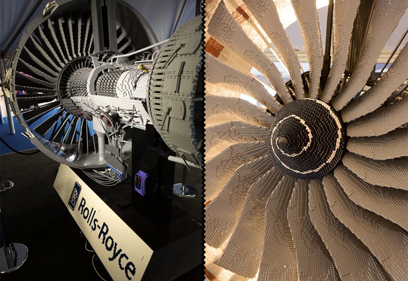 Rolls-Royce LEGO Trent 1000 Engine