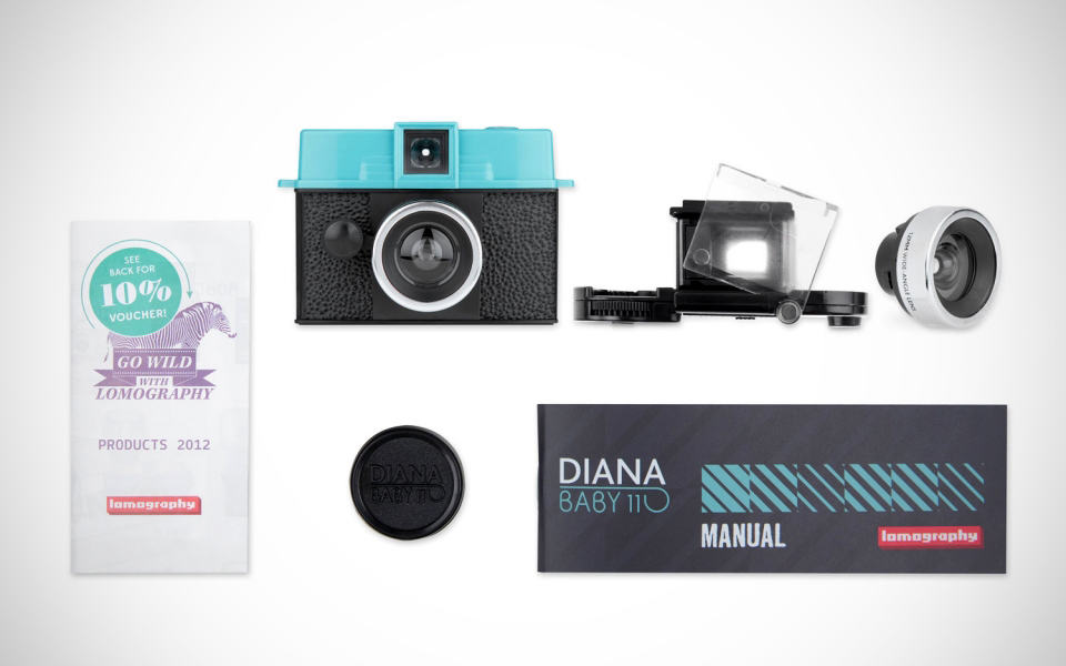 Diana Baby 110 and Lens Package - the package