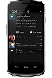Google Jelly Bean Notifications
