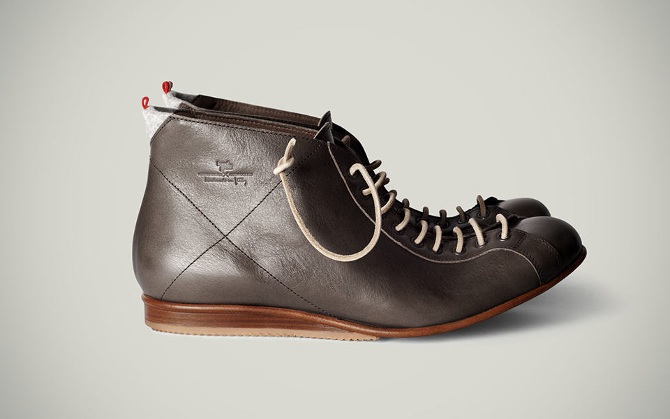 Hard Graft Low Boot All Grey