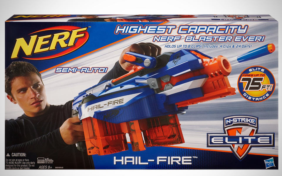 Nerf N-Strike Elite Hail-Fire Blaster