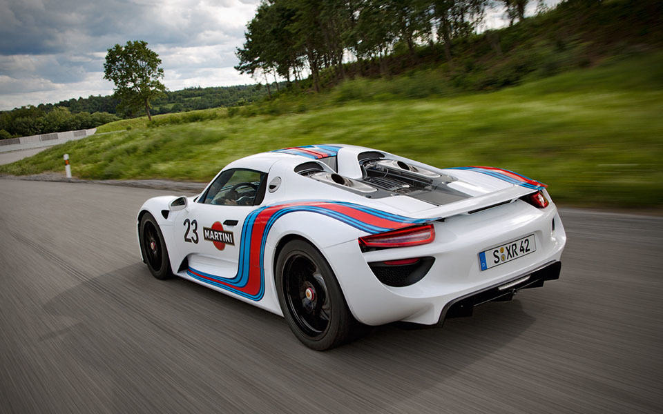 Porsche 918 Spyder Hybrid Martini Racing