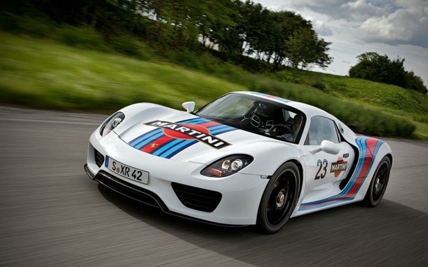 Porsche 918 Spyder Hybrid Martini Racing