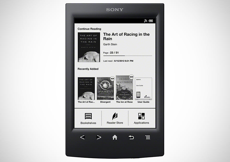 Sony Reader PRS-T2 in Black