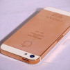 Rose Gold iPhone 5 by Gold & Co.