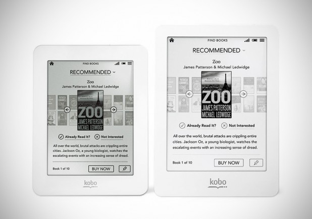 Kobo Glo and Kobo Mini e-Readers