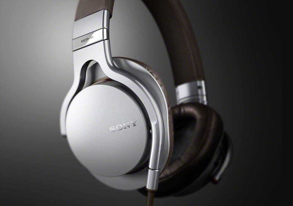 Sony MDR-1R Headphones - Silver